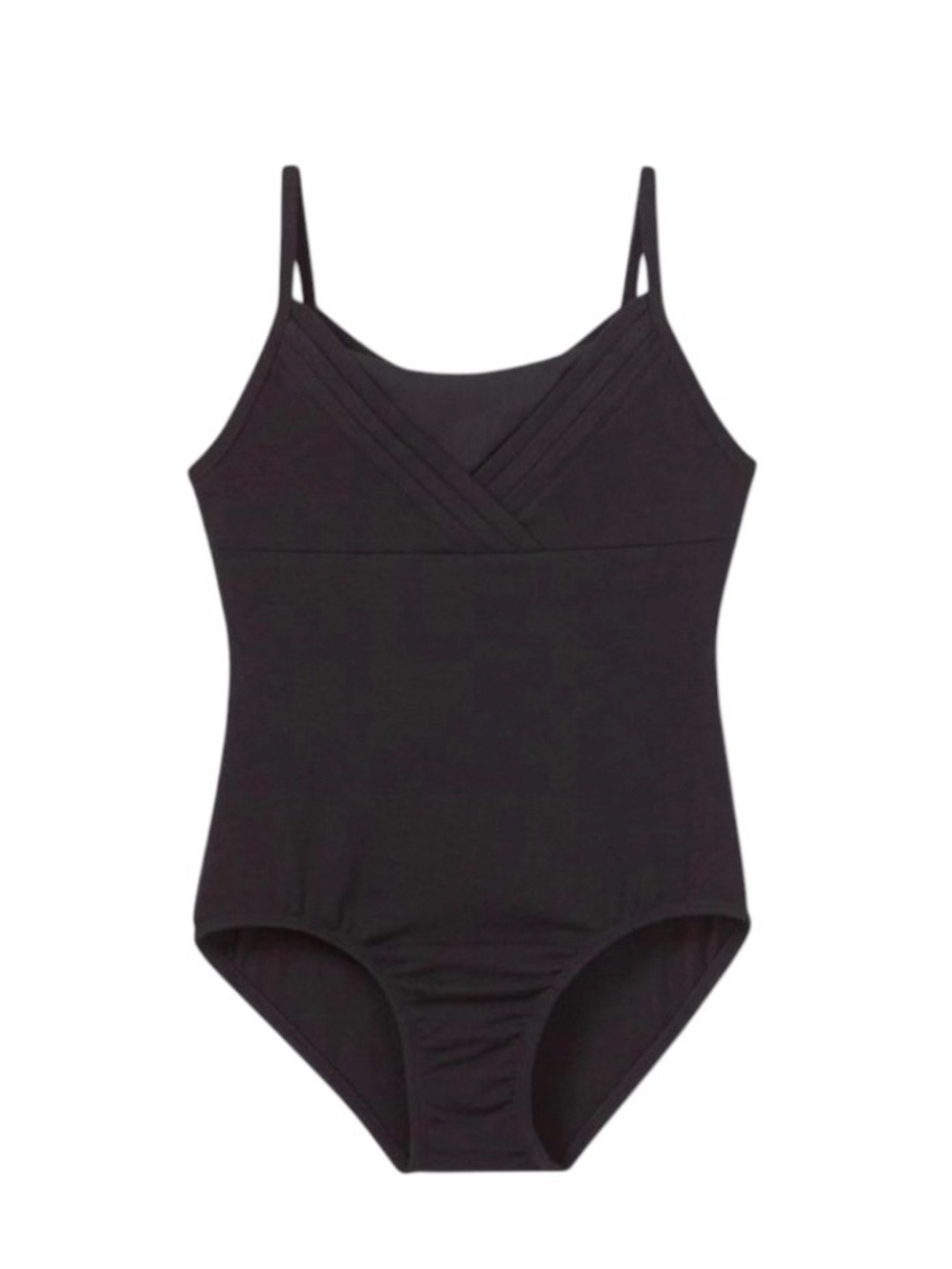 Cat & Jack Black Cami Dance Leotard Bodysuit with Keyhole Back